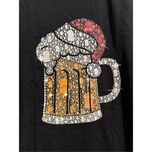 Christmas Beer T-shirt size Large - Picture 2 of 2